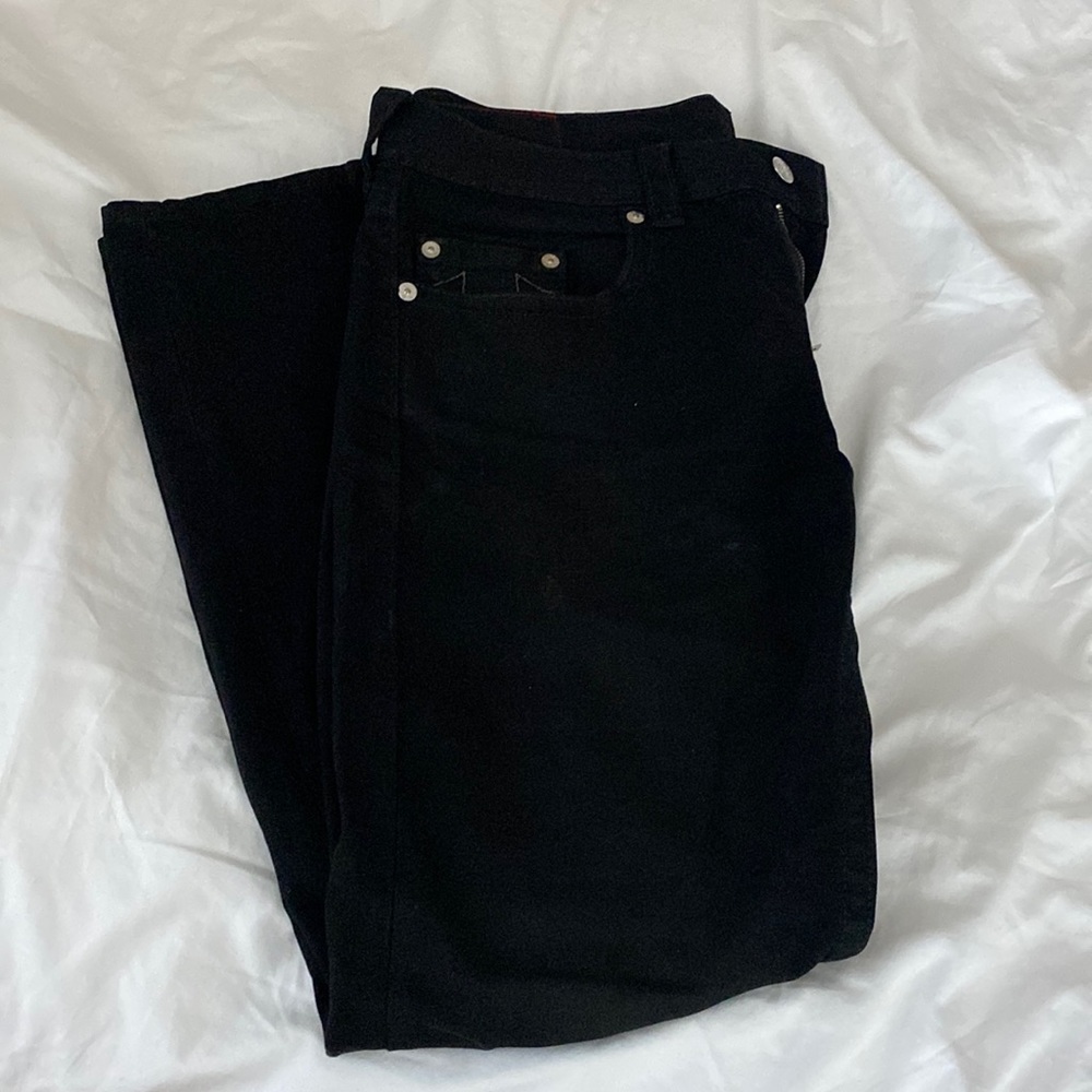 True religion black skinny jeans size 36